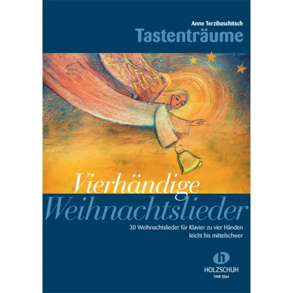 Сборник песен Holzschuh Verlag Vierhändige Weihnachtslieder