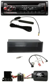 Pioneer CD USB Lenkrad DAB MP3 Autoradio für VW Passat Golf IV Polo schwarz