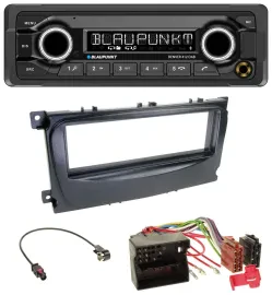 Blaupunkt Bluetooth DAB MP3 USB Autoradio für Ford Mondeo S-Max 07-14 schwarz