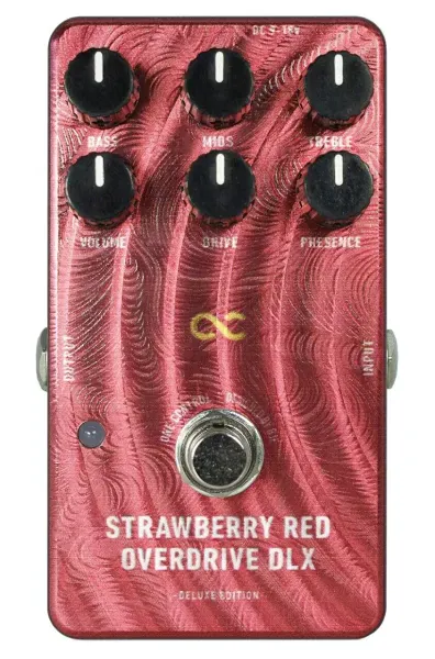 Педаль эффектов для электрогитары One Control Strawberry Red DLX Overdrive