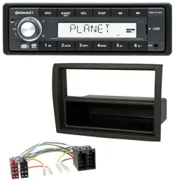 Continental MP3 AUX USB DAB 1DIN Autoradio für Citroen Jumper Fiat Ducato Peugeo