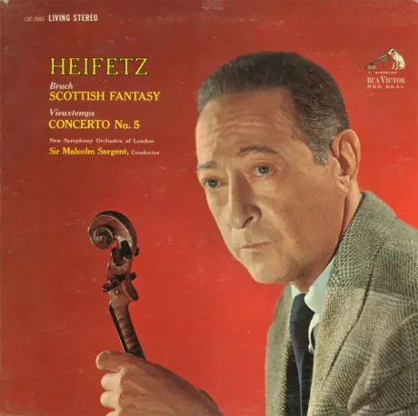 HEIFETZ - Scottish Fantasy / Concerto No. 5 (LP , Used)