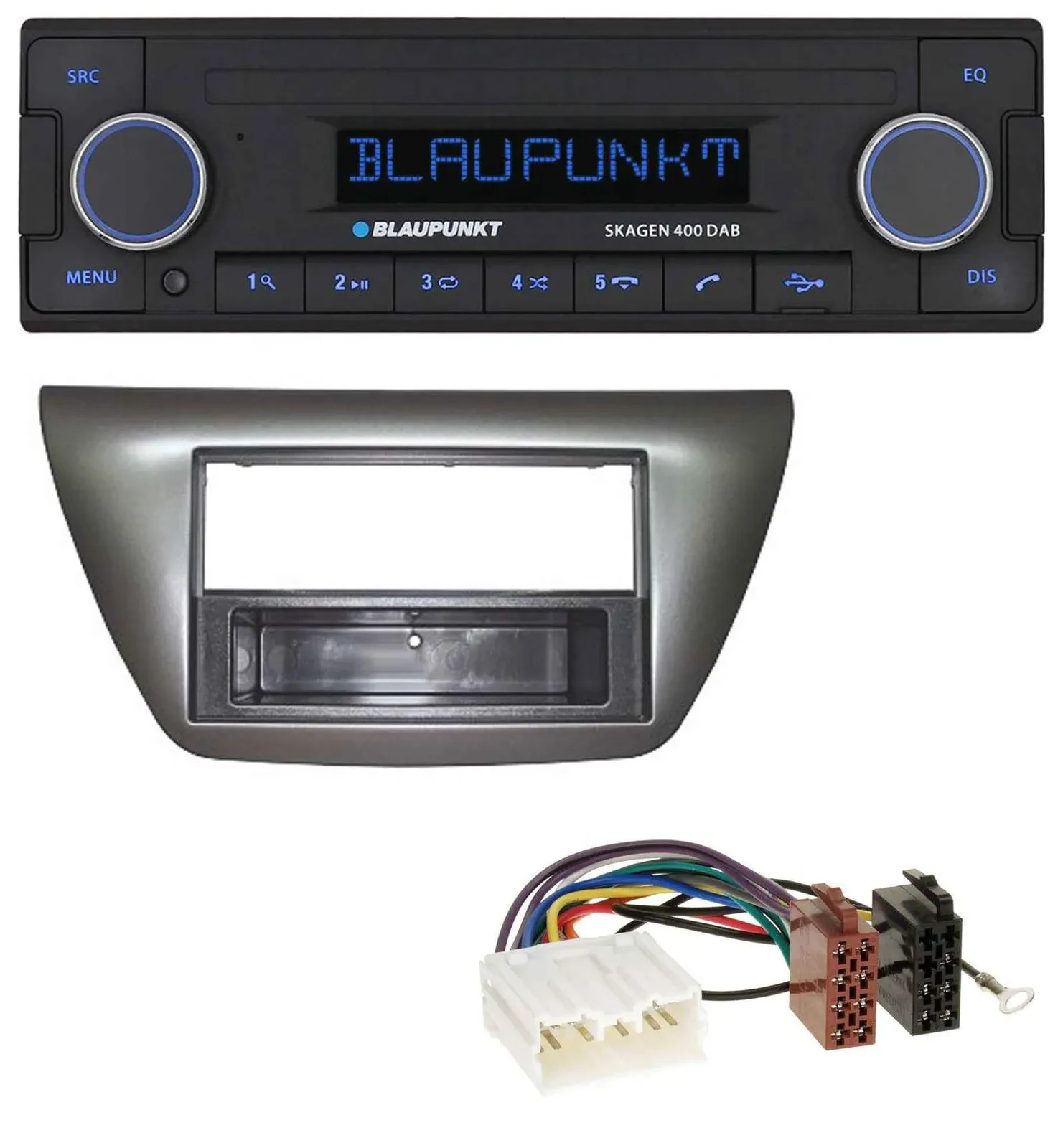 Blaupunkt DAB USB Bluetooth MP3 Autoradio für Mitsubishi Lancer Evo 2004-2008