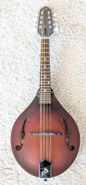 The Loar Model LM-110-BRB Honey Creek Hand-Carved A-Style Mandolin in Brownburst