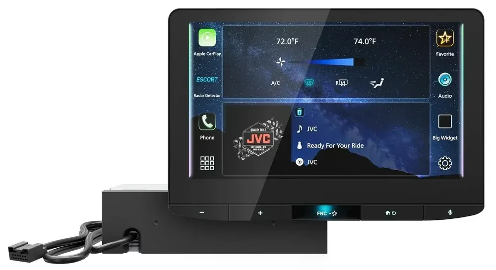 Автомагнитола JVC KW-Z1000AW 10.1" цифровой медиа-ресивер