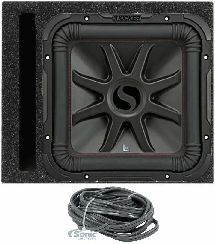 Сабвуфер пассивный для авто Kicker 45L7R124 12", 1200W, с фазоинверторным корпусом