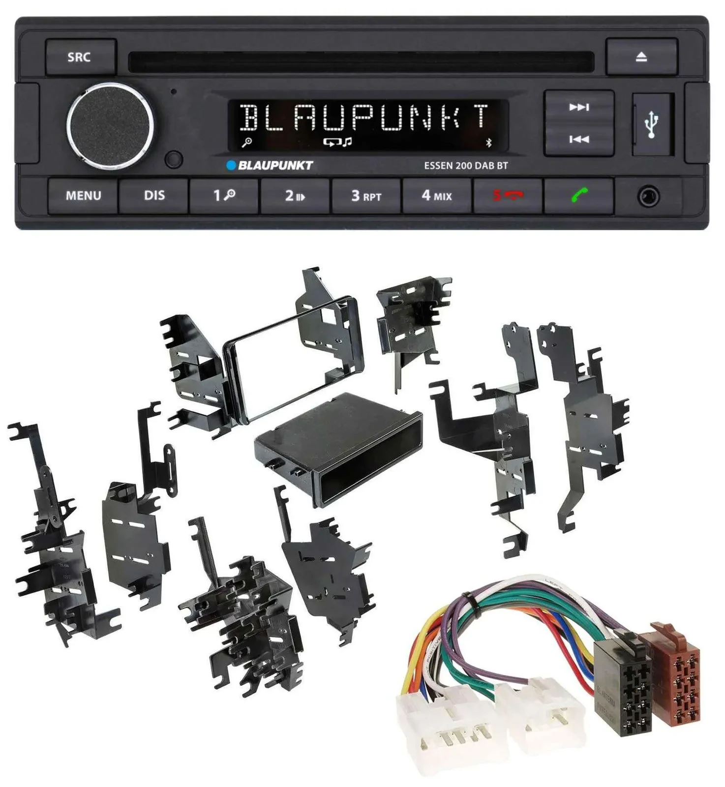 Blaupunkt USB MP3 Bluetooth DAB CD Autoradio für Toyota Highlander Matrix RAV 4