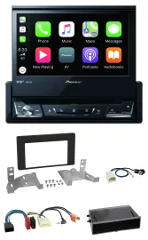 Pioneer DVD Bluetooth DAB USB MP3 Autoradio für Toyota Aygo AB7 ab 2022 mattschw