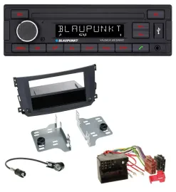 Blaupunkt DAB MP3 Bluetooth USB Autoradio für Smart ForTwo (451, 2010-2015)