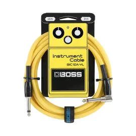 Инструментальный кабель BOSS BIC-10A-YL Yellow 3 м