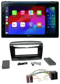 Pioneer Bluetooth DAB MP3 USB Autoradio für Lancia Y ab 12 schwarz glänzend
