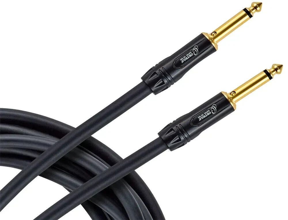 Инструментальный кабель Ortega OTCIS-20 Black 6 м