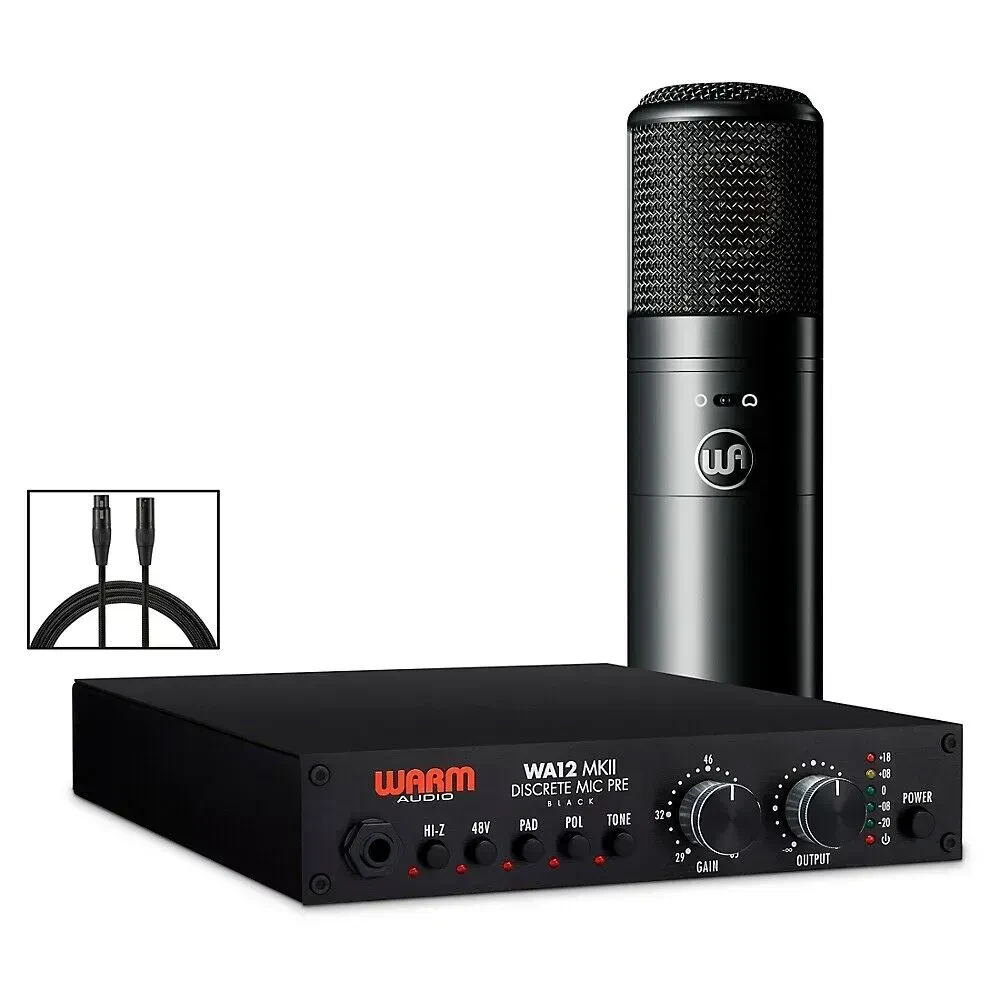 Комплект для подкастов Warm Audio WA12-MKII + WA-8000 Recording Bundle