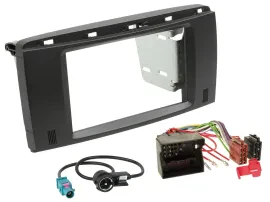 Einbauset Doppel DIN Autoradio für Mercedes R-Klasse 2006-2012