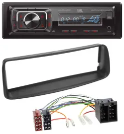 JBL SD AUX MP3 USB Bluetooth Autoradio für Peugeot 206 (ab 1998)