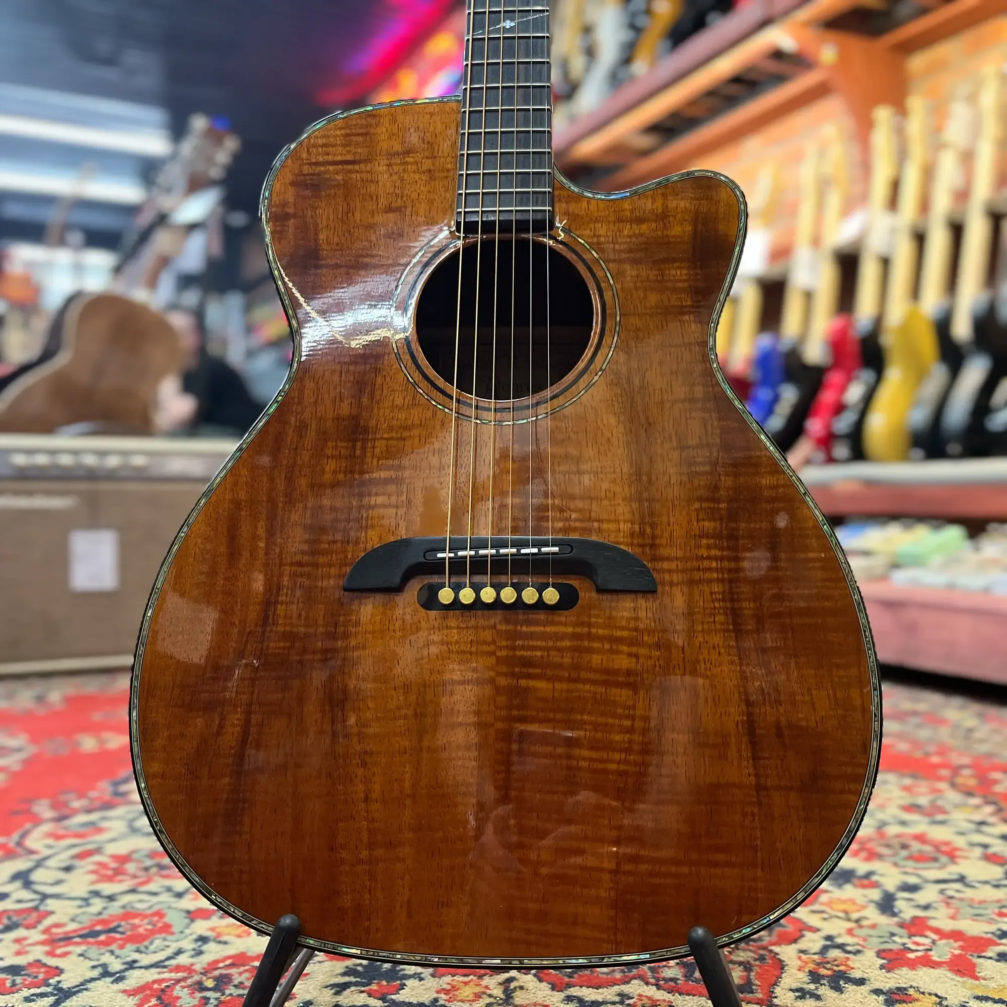 Электроакустическая гитара Alvarez Kazuo Yairi Koa WY1K 2000's Japan w/case