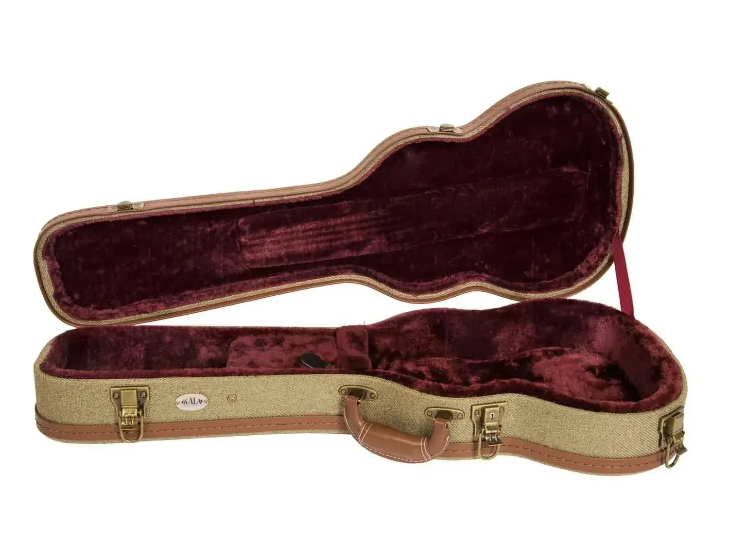 OTT-AT Olive Tweed Tenor Ukulele Archtop Hardshell Case