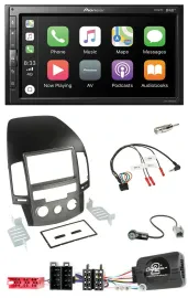 Pioneer USB Lenkrad DAB 2DIN Bluetooth Autoradio für Hyundai i30 ab 2009