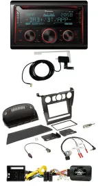 Pioneer 2DIN Lenkrad DAB USB CD Bluetooth Autoradio für BMW 5er E60 2004-2007