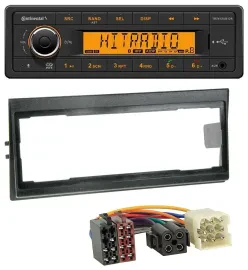 Continental MP3 Bluetooth AUX USB Autoradio für Volvo 740, 760 (1982-1992)