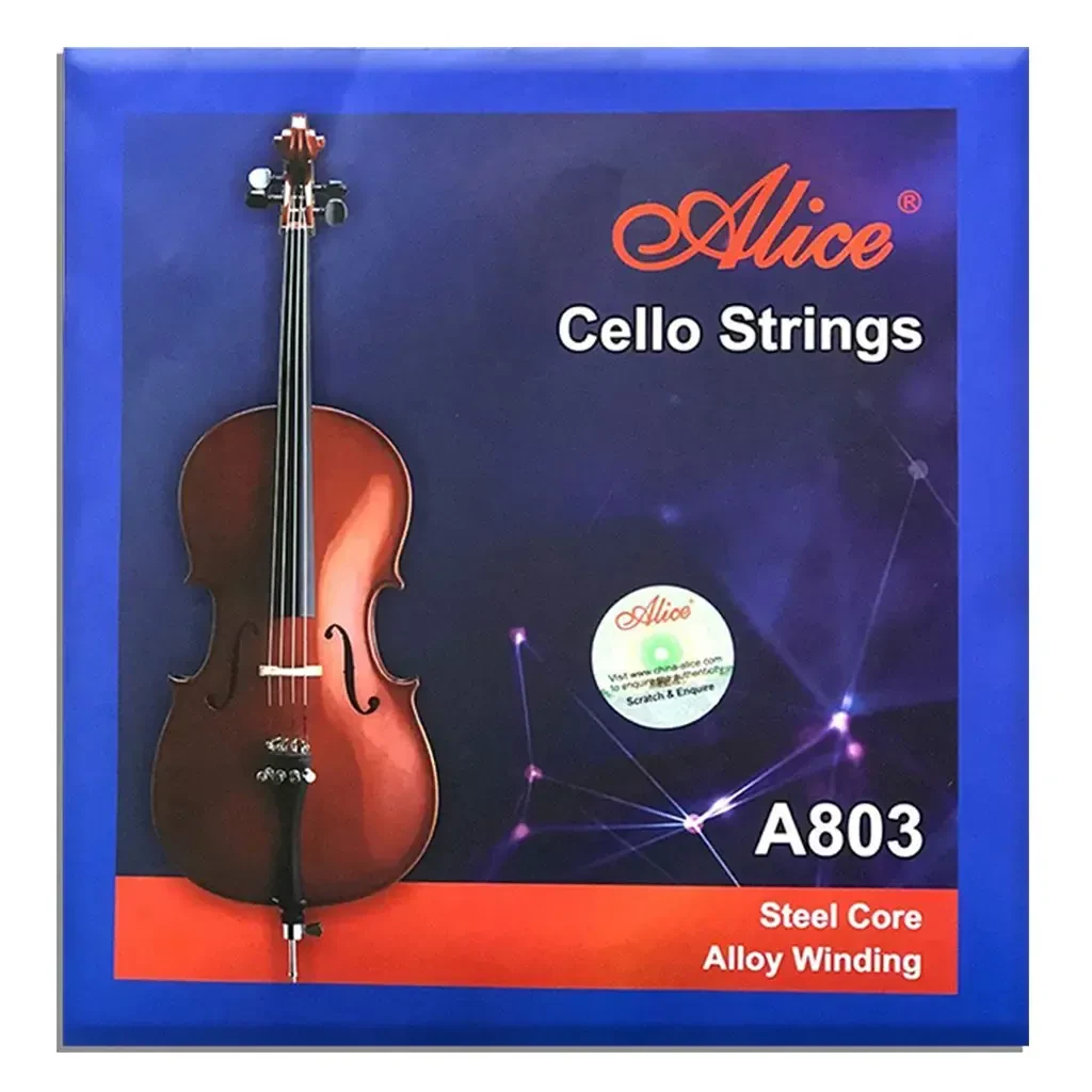 Одиночная струна для виолончели Alice A803-4 Steel Core 4th С