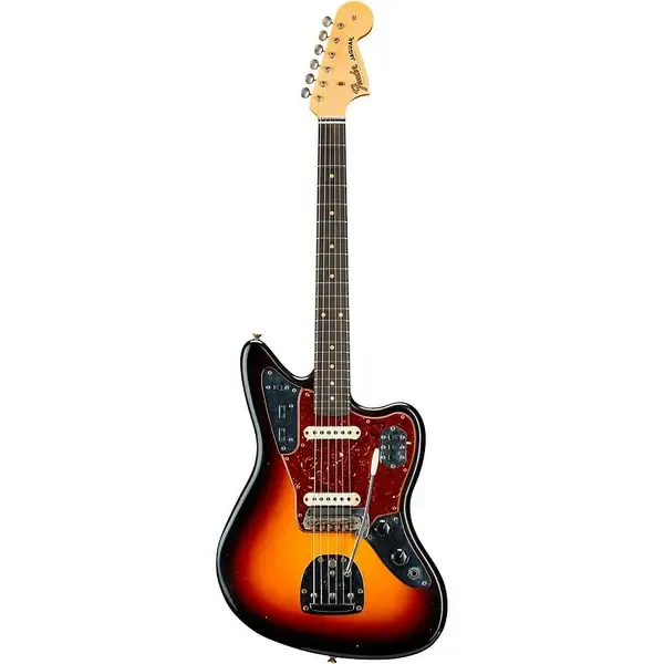 Электрогитара Fender Custom Shop 1963 Jaguar Journeyman Relic 3-Color Sunburst