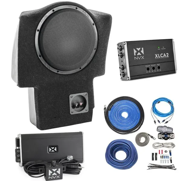 2017 and Up GMC Acadia - Custom Subwoofer  Bass Package | NVX PBK-GMCACA-G2