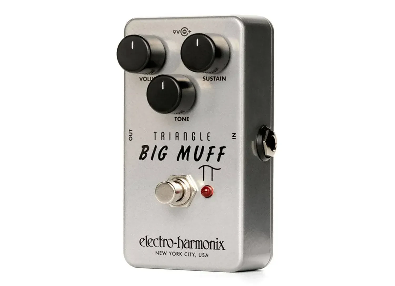 Педаль эффектов для электрогитары Electro-Harmonix Triangle Big Muff Pi Distortion Sustainer
