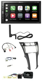Автомагнитола для Toyota Yaris 2006–2011 Pioneer 2DIN, USB, Bluetooth, DAB, с поддержкой кнопок на руле