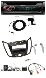Автомагнитола для Ford C‑Max/Kuga Pioneer DAB, CD, USB, Bluetooth, коричневый