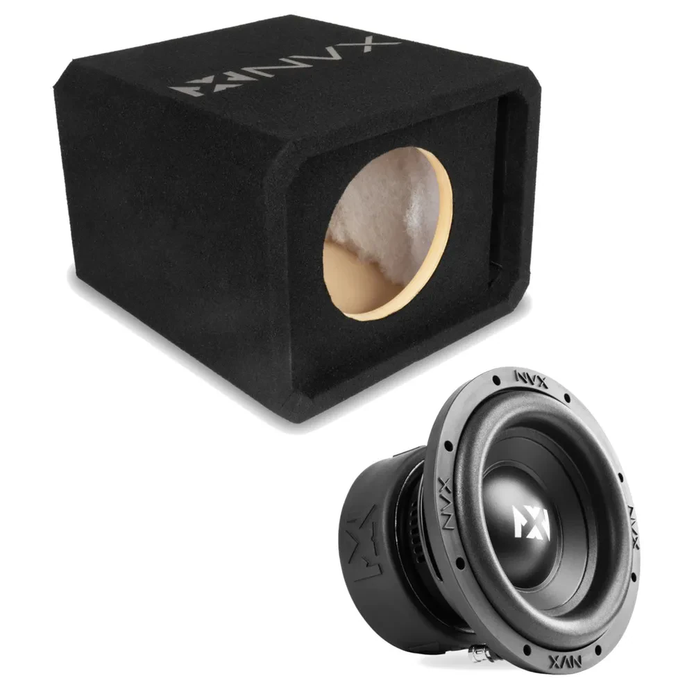 Сабвуфер NVX NE81P/NSW84V3 8", фазоинверторный корпус (slot ported), MDF 3/4"