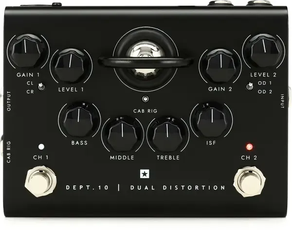 Педаль эффектов для электрогитары Blackstar Dept. 10 Dual Tube Distortion