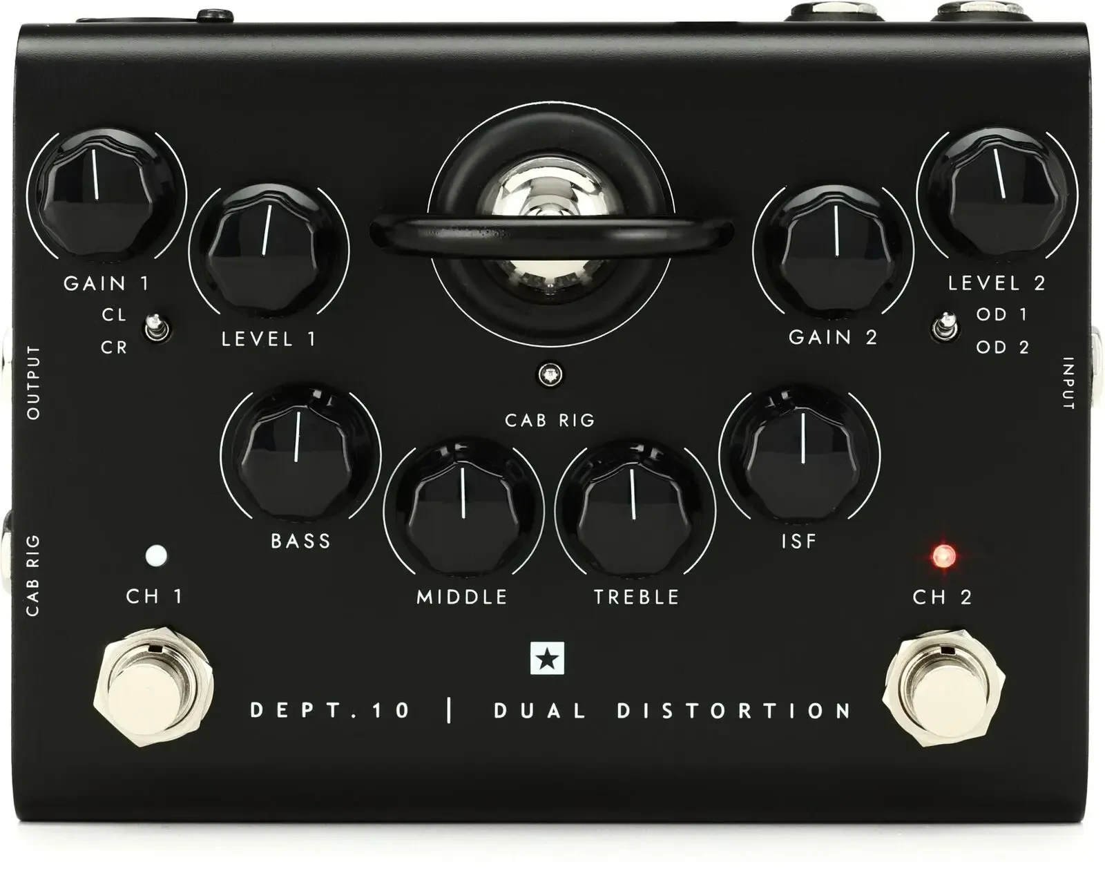 Педаль эффектов для электрогитары Blackstar Dept. 10 Dual Tube Distortion