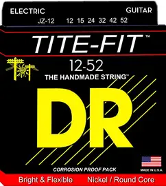 Струны для электрогитары DR Strings JZ-12 Tite-Fit 12-52