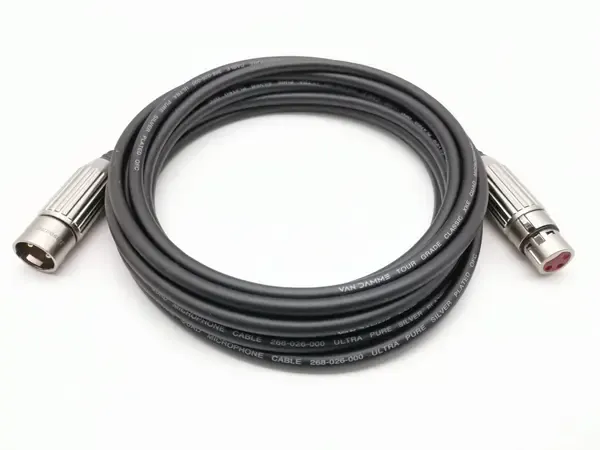 Микрофонный кабель ZZcable G2-XLR-M-F-0500-0 Black 5 м