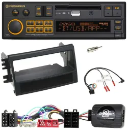 Автомагнитола для Kia Soul (2009–2011) Pioneer DAB, USB, Bluetooth, поддержка кнопок на руле