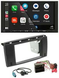 JBL MP3 DAB Bluetooth USB 2DIN Autoradio für Mercedes R-Klasse 2006-2012