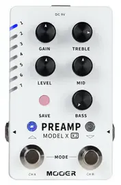Напольный предусилитель для электрогитары Mooer Preamp Model X2