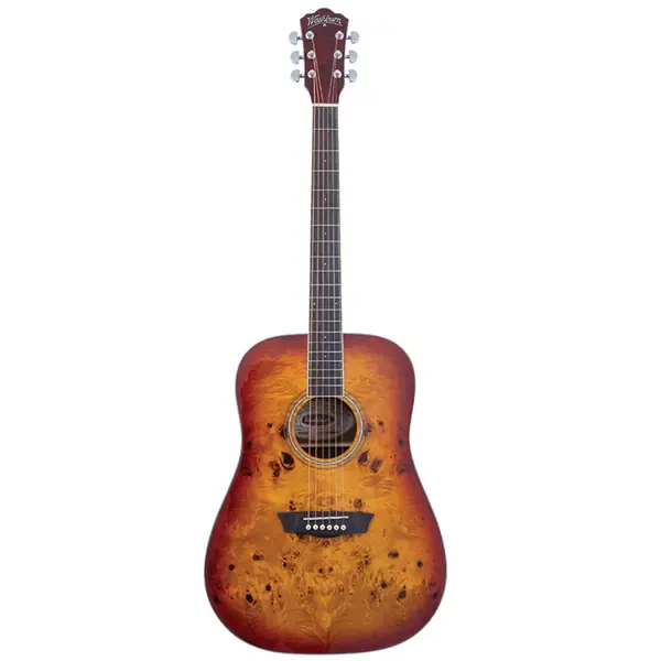 Акустическая гитара Washburn Deep Forest Burl D Amber Fade