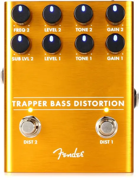 Педаль эффектов для бас-гитары Fender Trapper Bass Distortion