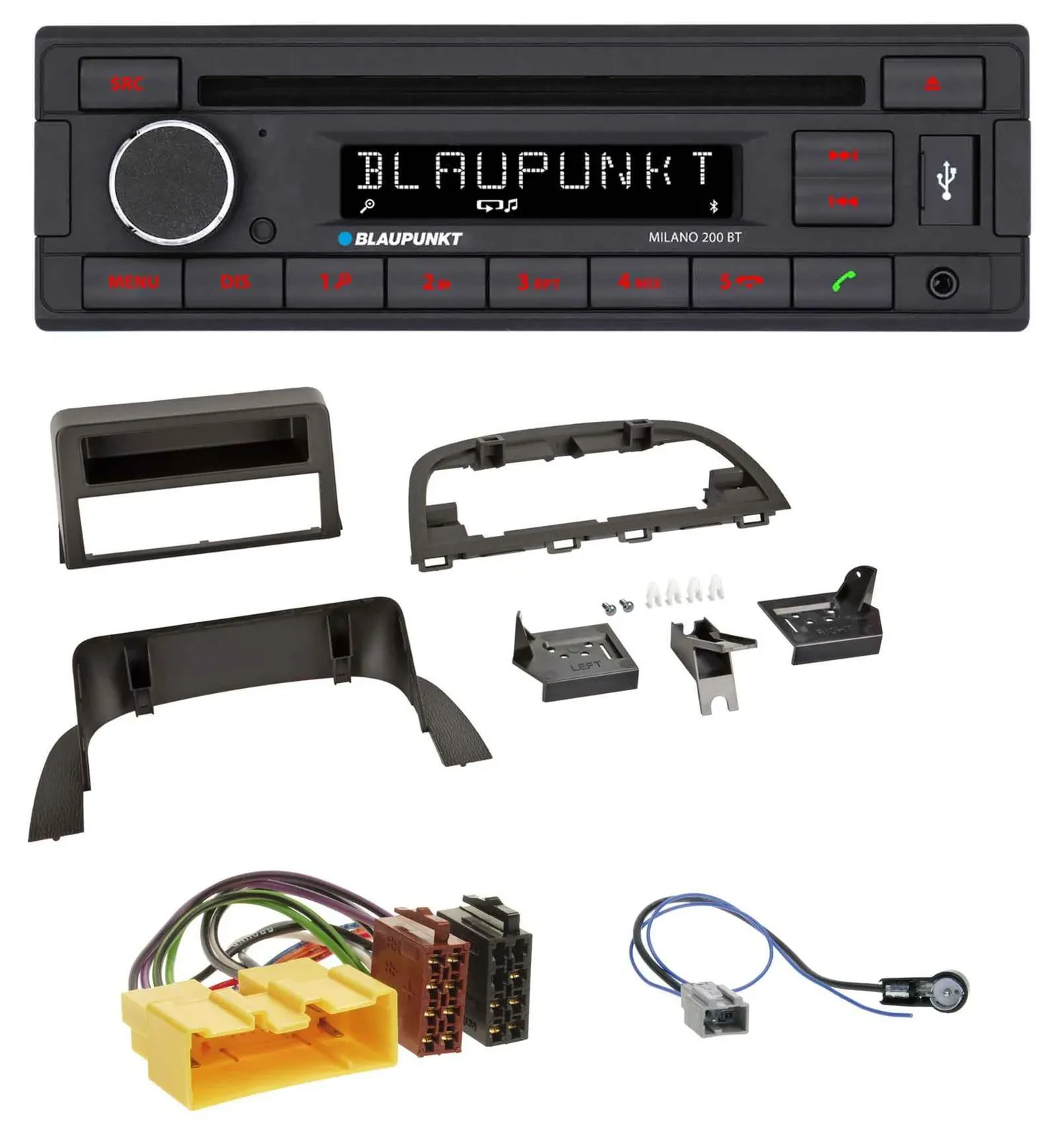 Автомагнитола для Mazda 3 (2013–2019) Blaupunkt MP3, USB, CD, Bluetooth, AUX