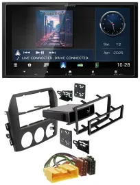 Kenwood Bluetooth 2DIN USB DAB MP3 Autoradio für Mazda MX 5 NC 2005-2008