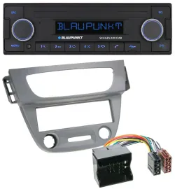 Blaupunkt DAB USB Bluetooth MP3 Autoradio für Renault Megane 3 Quadlock 09-14 gr