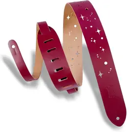 Ремень для гитары Levys M12LBC-BRG Burgundy