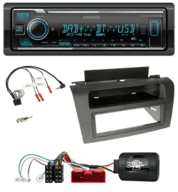 Kenwood Bluetooth Lenkrad DAB USB Autoradio für Mazda 3 (2003-2009)
