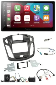 Pioneer USB Lenkrad DAB 2DIN Bluetooth Autoradio für Ford Focus 2011-2014