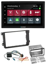 Blaupunkt DAB Bluetooth USB MP3 2DIN Autoradio für VW Sharan ab 10 Tiguan ab 07