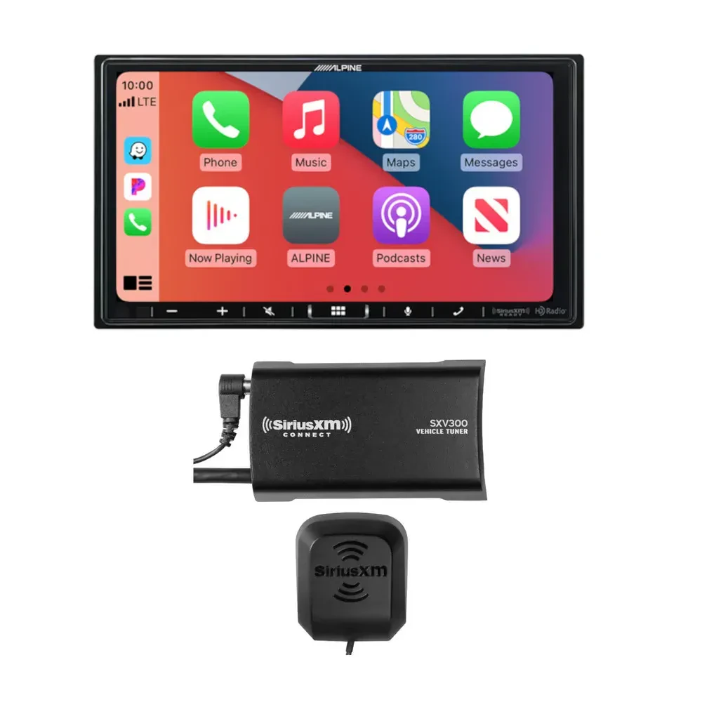 Автомагнитола Alpine iLX-407 2-DIN 7" + SiriusXM SXV300v1 (набор)