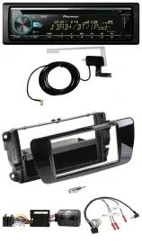 Автомагнитола для Seat Ibiza Pioneer CD/USB/DAB, черный (глянец, Piano Black)