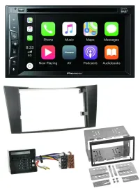 Pioneer MP3 USB DVD Bluetooth DAB 2DIN Autoradio für Mercedes CLS E-Klasse W211